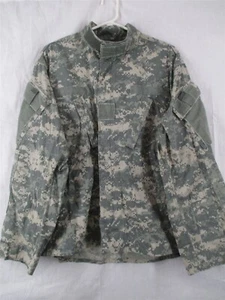 Camicia/cappotto ACU Grande Corto USGI Digitale Mimetico Cotone/Nylon Ripstop Esercito Combattimento - Foto 1 di 3