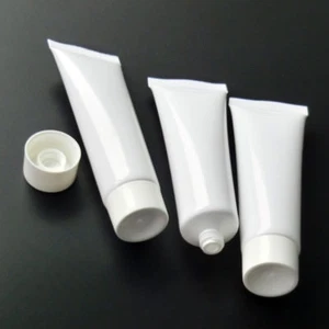 Tubos de crema de manos de 30 ml (1 oz) contenedor de cosméticos vacío botella de plástico loción corporal - Imagen 1 de 6