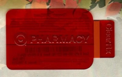 TARGET Pharmacy ( Orange ) Pill Bottle ( 2005 ) Die-Cut Gift Card ( $0 ) - Image 1 of 2