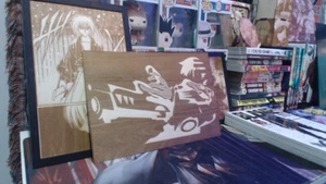 Anime Seelenfresser Holzposter (8x12) - Bild 1 von 3