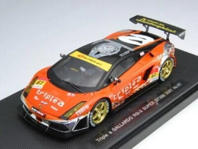 Coche modelo Ebbro 1/43 Lamborghini Gallardo Triple RG-3 Super GT GT300 2007 #67 Foto 1 de 4