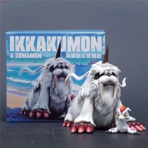 Digimon Adventure Cartoon Ikkakumon Gomamon Model Statue PVC Figure Toys Gift - Picture 1 of 9