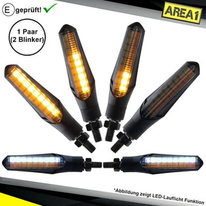 Motorrad Roller LED Blinker inkl. Tagfahrlicht (E-geprüft / universal) - Bild 1 von 5