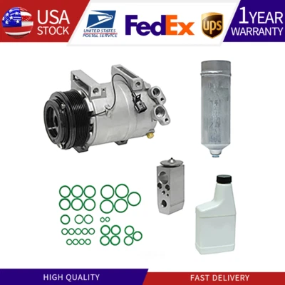 For A/C Compressor, Drier, Rapid Seal,Tube & Oil Kit Nissan NV2500 Nissan NV3500 Foto 1 de 4