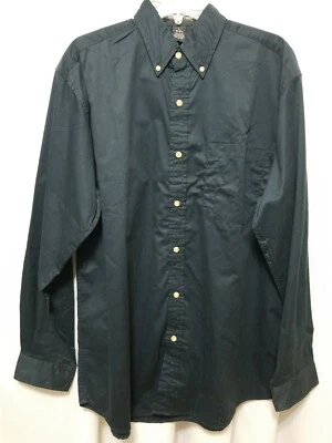 JONATHAN COREY Men's Black Button Down LS Shirt Size L Large 16 16 1/2 1468 - Image 1 of 4