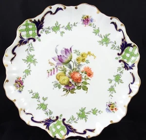 c1899 Doulton Burslem Fine Porcelain Dessert Plate Very Pretty C4685 #6 - Picture 1 of 4