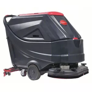 DAYTON Floor Scrubber: Disk Deck, 30 in Cleaning Path, Lead Acid Battery, BkRm - Picture 1 of 1