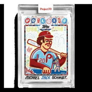 2021 Project 70 #28 2008 Mike Schmidt by Efdot (PR=2,858) Phillies - Picture 1 of 2
