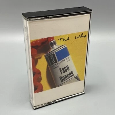 The Who Face Dances Cassette 1981 Goldshower Limited VG+ W5 3516 - Image 1 of 4