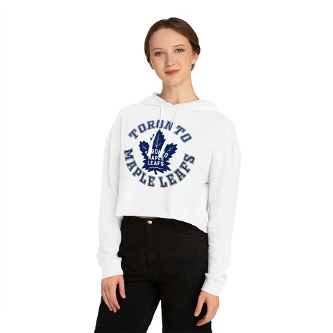 Toronto Maple Leafs Cropped Hoodie | Cropped Hoodie sml - 2XL | Football Fashion Cover