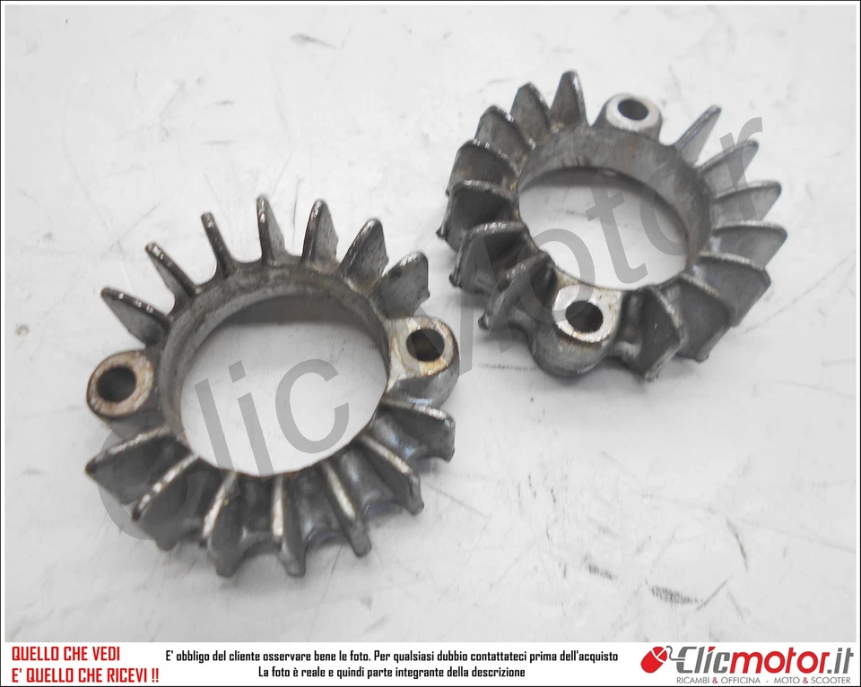 Pair Of Exhaust Rings For Moto Guzzi V75 Ex Carabinieri Foto 1 de 1