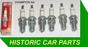 6 CHAMPION N4 SPARK PLUGS for Rover 110 P4 2638cc 6cyl 1962-64 - Picture 1 of 1