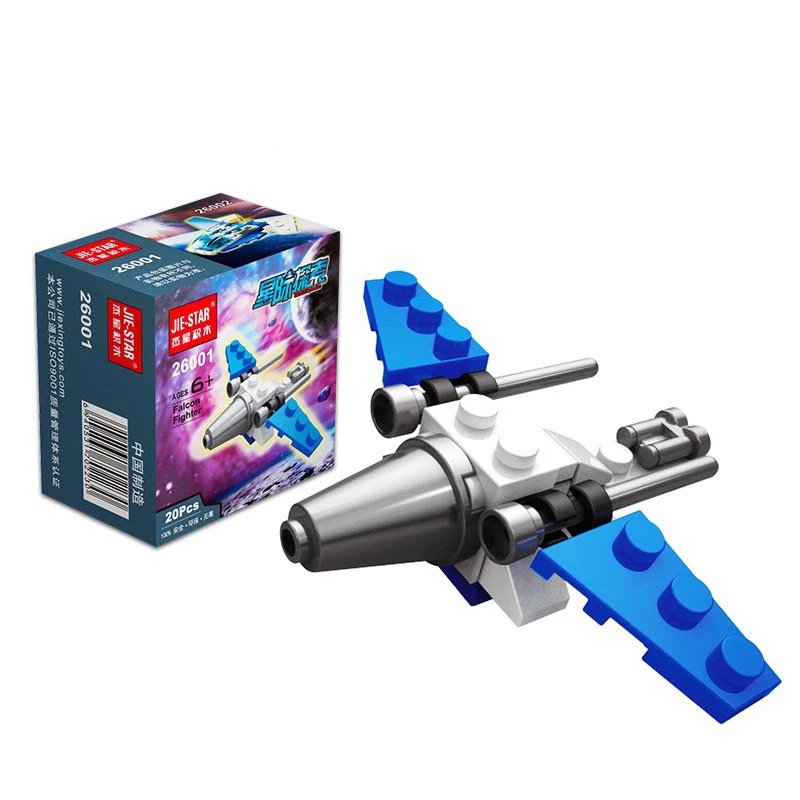 Mini Police Yacht City Function Car Building Blocks Children Toys Falcon - Image 1 of 1