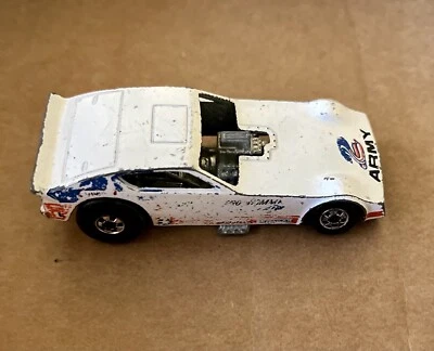 Hot Wheels Don Prudhomme Serpiente Divertido Coche Ejército Dragster Pared Negra De Colección 1977 Foto 1 de 4