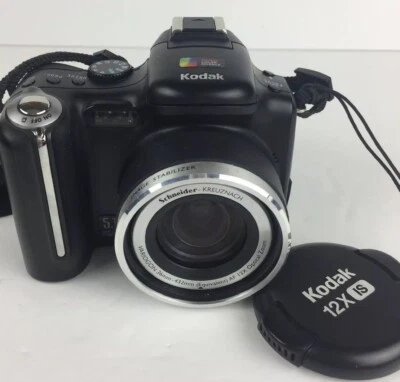 Kodak EasyShare P850 5.1MP Digital Camera - Black for Parts or Repair - Image 1 of 4
