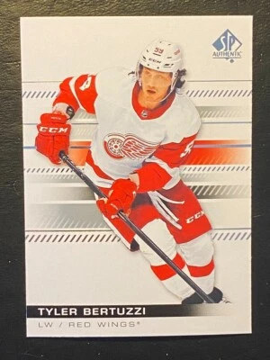 Tyler Bertuzzi 2019-20 Upper Deck SP Authentic #8 Detroit Red Wings - Image 1 of 2