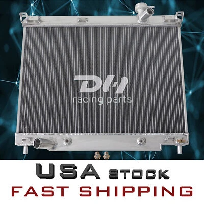 Radiador de aluminio de 3 filas para Chevy Trailblazer GMC Envoy XL XUV 2002-2009 4,2 L Foto 1 de 4