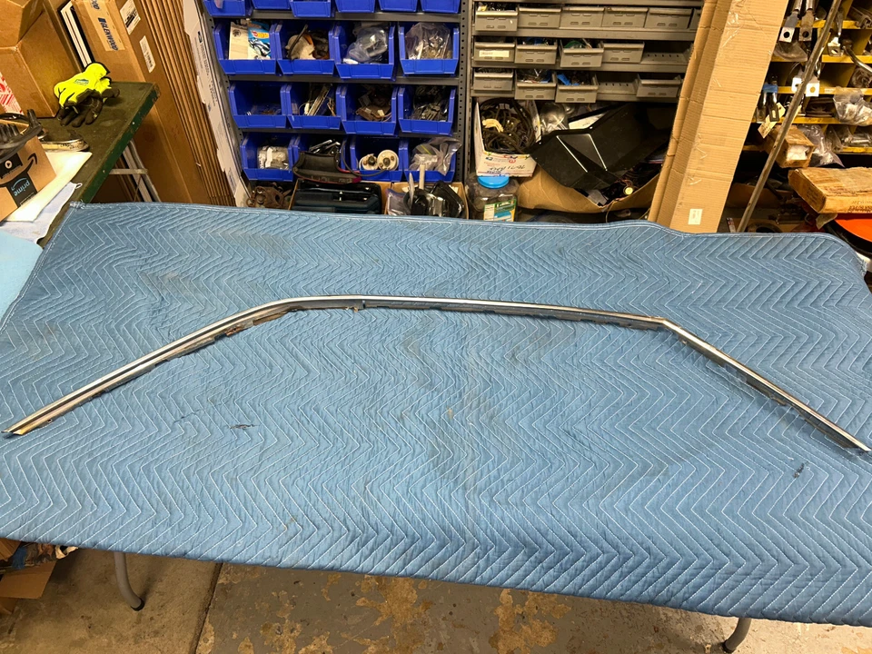 1970 1971 1972 1973 1974 Plymouth Barracuda Cuda borde de riel de goteo lateral del conductor Foto 1 de 4