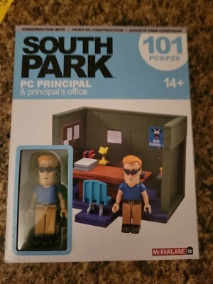 South Park PC Oficina Principal y Director 101 Piezas Juego de Construcción NUEVO Foto 1 de 4