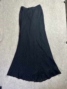 OSCAR DE LA RENTA langer bedruckter Damenrock schwarz Größe 4 - Bild 1 von 6