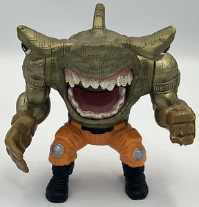 Street Sharks Jab Vintage 1995 Figure Street Wise Hammerhead Damaged Fist Orange - Picture 1 of 9
