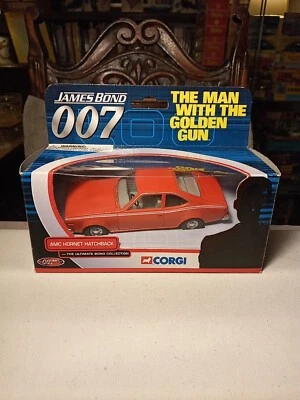 CORGI 1:36 AMC HORNET HATCHBACK TY07101 THE MAN WITH THE GOLDEN GUN BOND 007 NEW - Image 1 of 3