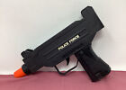 Vintage 1990S Toy /Orange Tip Plastic  Gun With  Sound  " Police Force"