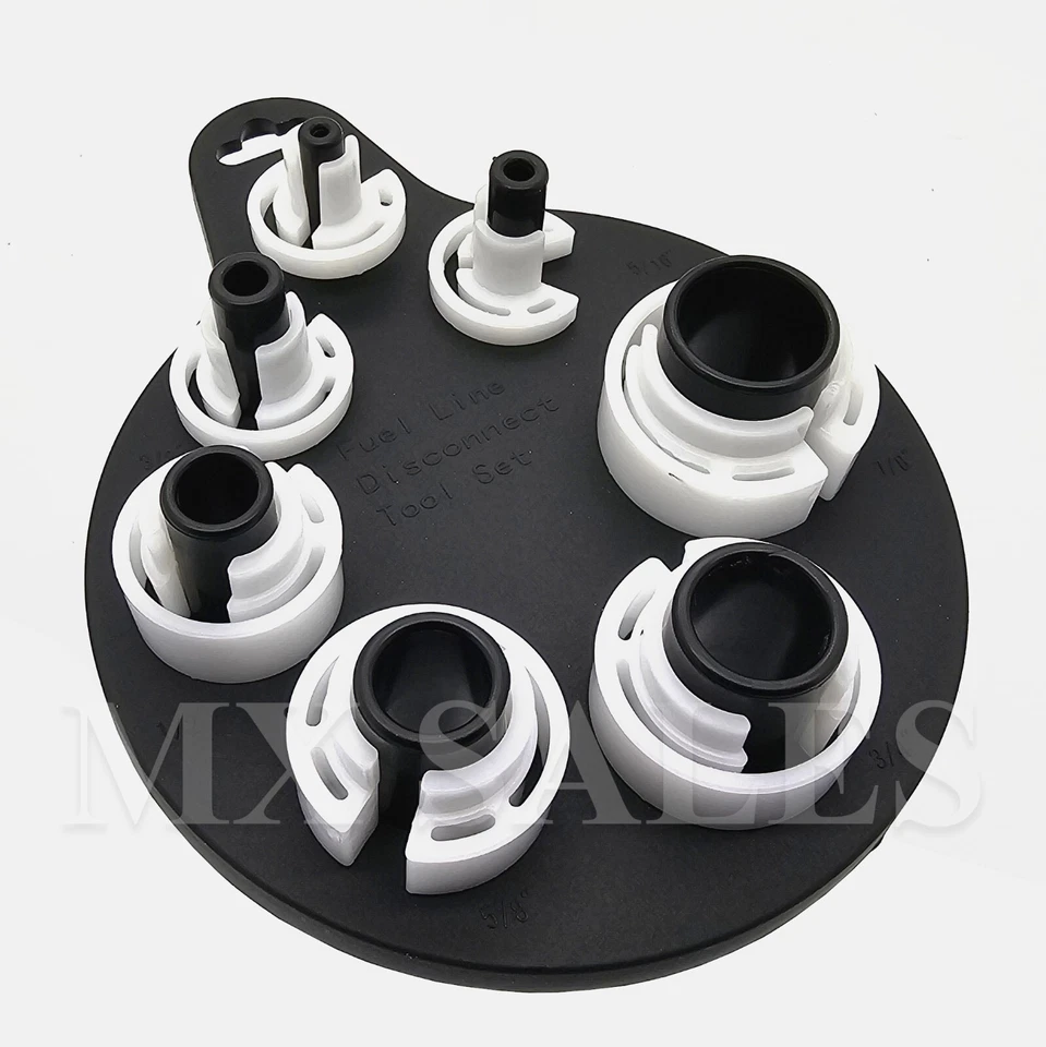 Juego de herramientas de desconexión rápida de 7 piezas piezas piezas de transmisión de línea de combustible de CA Ford Chrysler Foto 1 de 1