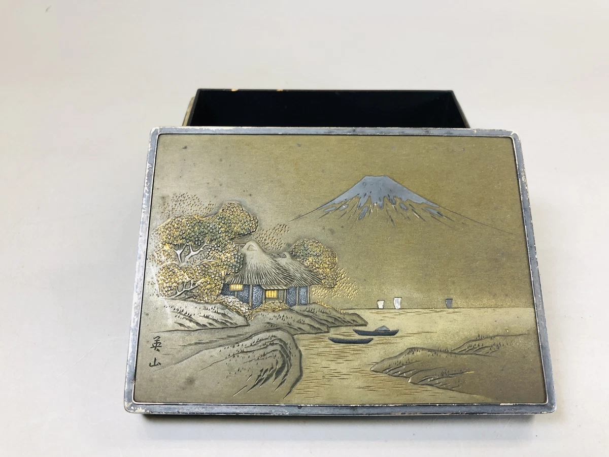 Silver Antique Japanese Boxes | eBay