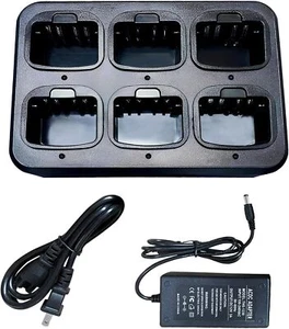 Sześciodrożna ładowarka do Motorola XPR7550 XPR6550 XPR6350 XPR3500 XPR3300e XPR7350e - Zdjęcie 1 z 4