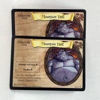 HARRY POTTER BASE SET TCG CCG Mountain Troll 028 REG HARRY POTTER BASE SET TCG CCG Mountain Troll 028 REG