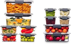 Airtight Food Storage Containers, 24-Piece Set, Easy for Meal Prep, Lunch - Picture 1 of 7