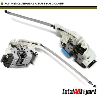 2x Actuadores de cierre de cerradura de puerta trasera para Mercedes-Benz W204 C250 C300 C350 C63 AMG Foto 1 de 4