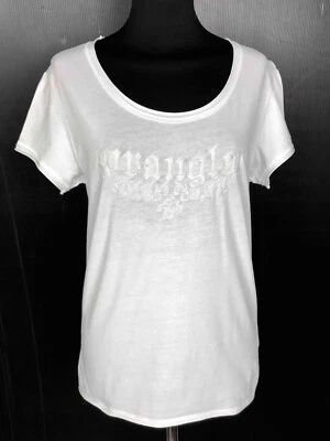 WRANGLER Camiseta Mujer Algodón Blanca T-Shirt Talla M - 44 - Imagen 1 de 4