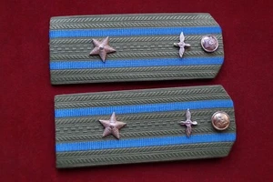 Major Offizier UdSSR Schulterklappen Schulterstücke Armee Армия погоны СССР 154 - Picture 1 of 2