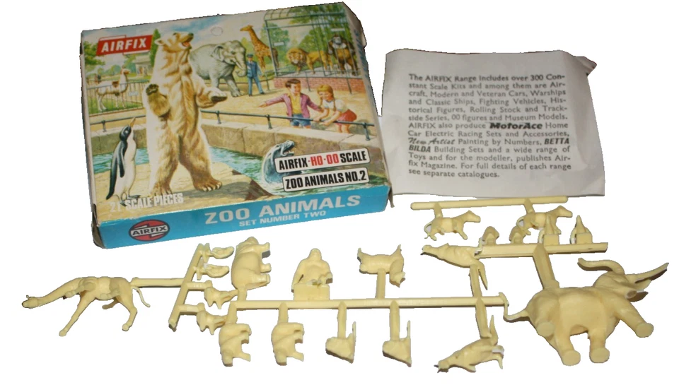 1-72  airfix blue box zoo tiere no2 - Bild 1 von 1