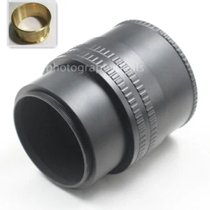 Brass Core M65 to M65 Mount 36mm-90mm Adjustable Focusing Helicoid Macro Tube - Picture 1 of 12