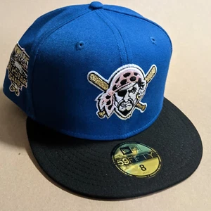 Sea Blue Pittsburgh Pirates Black Visor Pink Bottom 2006 All Star Game New Era - Picture 1 of 5
