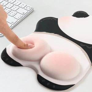 Pink Butt Panda Mouse Pad Hand Wrist Pad Girls Cute Anti-slip Computer Office - Afbeelding 1 van 15