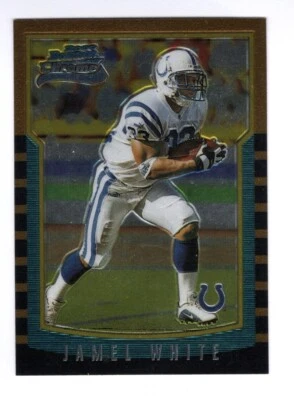 2000 Bowman Chrome #208 Jamel White RC Cleveland Browns - Image 1 of 2