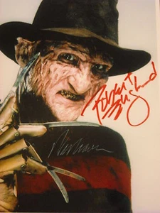 Freddy Krueger Robert Englund - Autographed Reprint 8x10 Photo - Picture 1 of 1