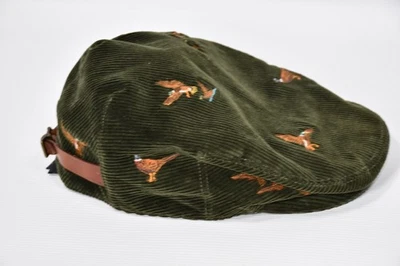 Rare Polo Ralph Lauren Hunting Corduroy Embroidered Duck Hat Cap S/M - Image 1 of 4