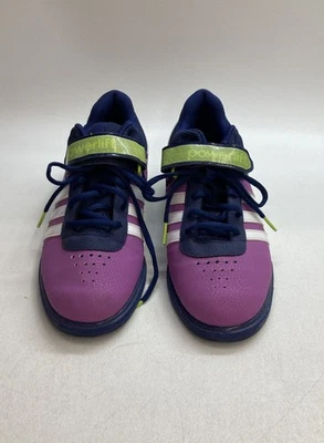 Adidas Powerlift 2.0 женщин фиолетовый Solar желтый тяжелая атлетика туфли размер 9 - Изображение 1 из 4