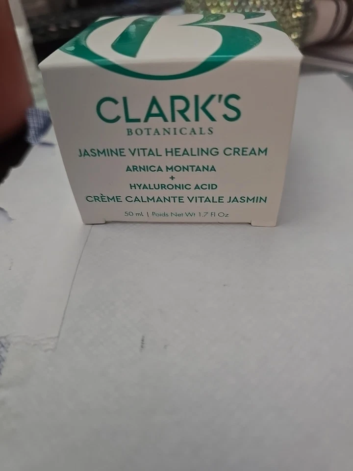 {F22} Clark’s Botanicals Jazmín Crema Curativa Vital 1.7oz Talla Completa RV $125 NUEVO Foto 1 de 1