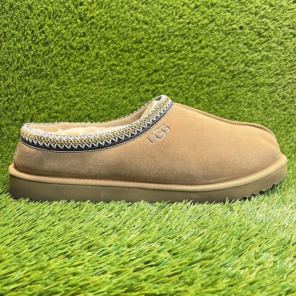 Zapatillas sin cordones UGG Tasman para hombre talla 17 marrón informales para caminar gamuza Foto 1 de 4