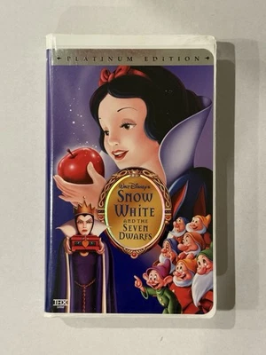 Snow White And The Seven Dwarfs VHS Platinum Edition Tested With Clamshell - Image 1 of 4