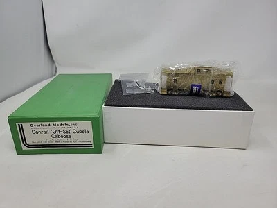 Overland Models Conrail Off-Set Cupola Caboose N 3A Class 1977 Era OMI-3808 HO - Image 1 of 4