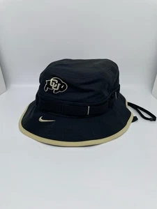 Nike NCAA Colorado Büffel schwarz gold Apex Bucket Buschhut Hut Größe Large neu - Bild 1 von 9