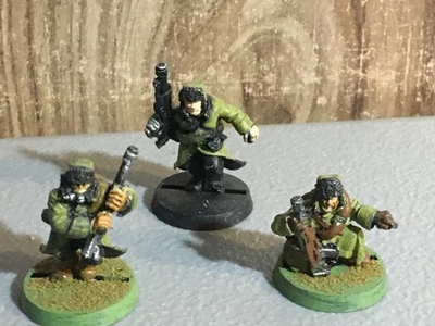 A30917 WARHAMMER 40K IMPERIAL GUARD IG METAL VALHALLAN ICE WARRIORS 3 PK GW - Image 1 of 4