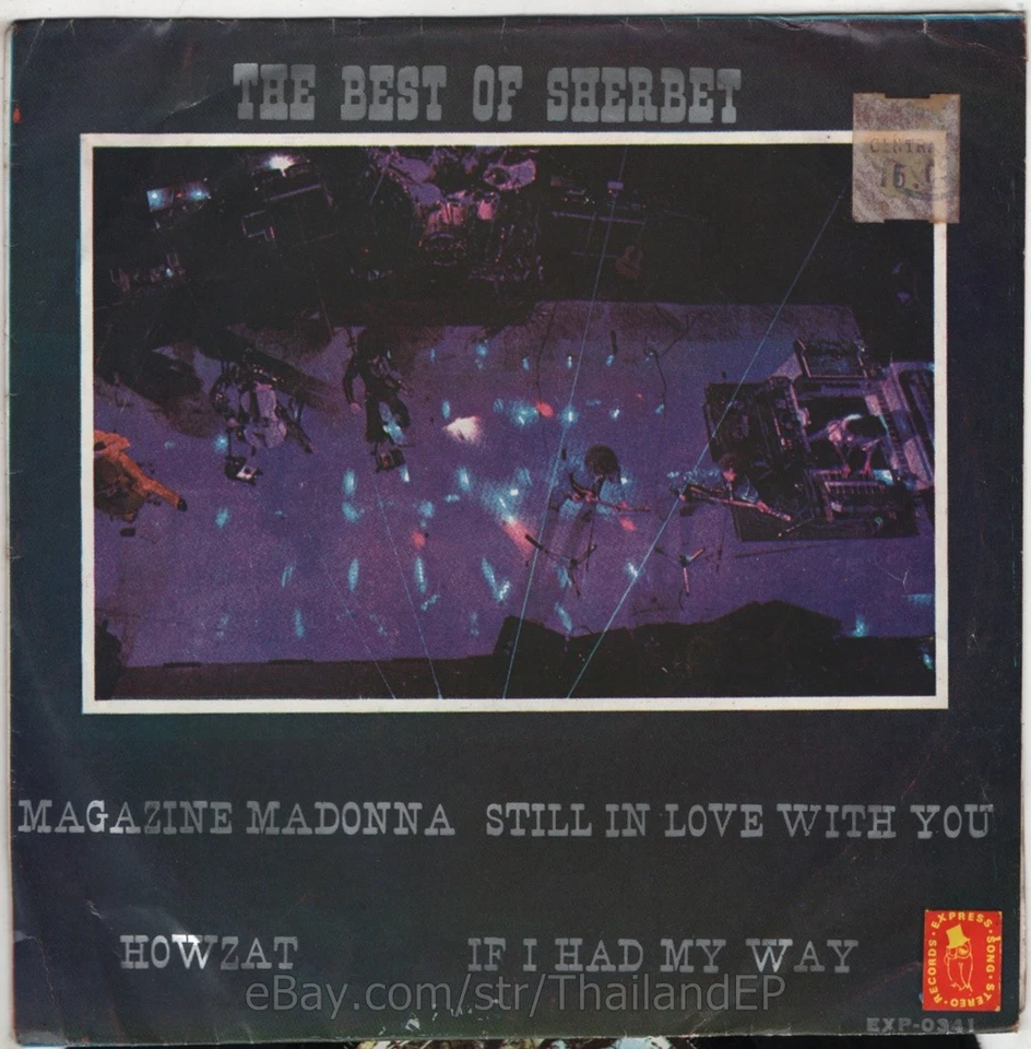 THE BEST OF SHERBET /MAGAZINE MADONNA / THAI EP 7" THAILAND 45RPM - Image 1 of 3